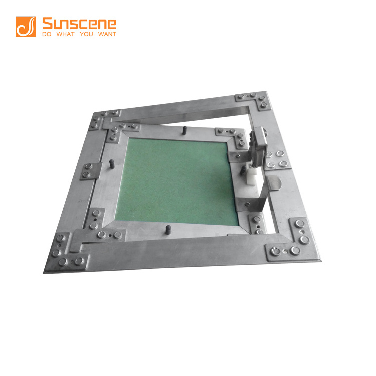 600X600 Spring Loaded Aluminium Access Panel With Gypsum Board