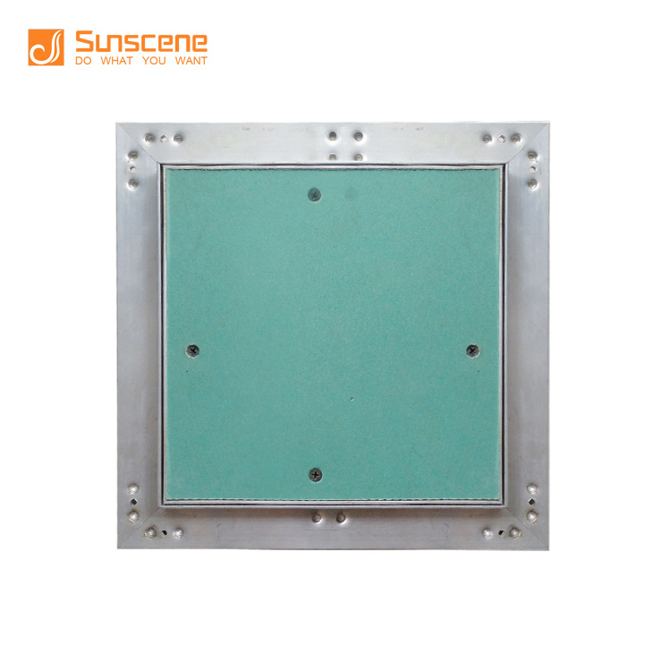 600X600 Spring Loaded Aluminium Access Panel With Gypsum Board