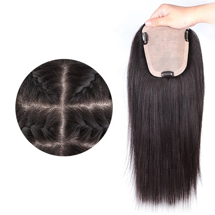 2024 Full Lace Silk Base Wig For White Women Long Woman Human Hair Toppers Silk Top Closure