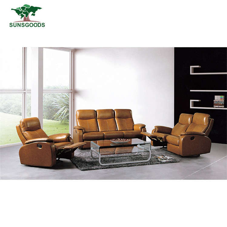 Factory Supply Electric Recliner Genuine Leather Sofa,Electric Recliner Suite,Electric Recliners On Sale