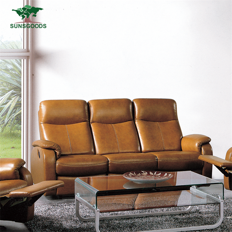 Factory Supply Electric Recliner Genuine Leather Sofa,Electric Recliner Suite,Electric Recliners On Sale