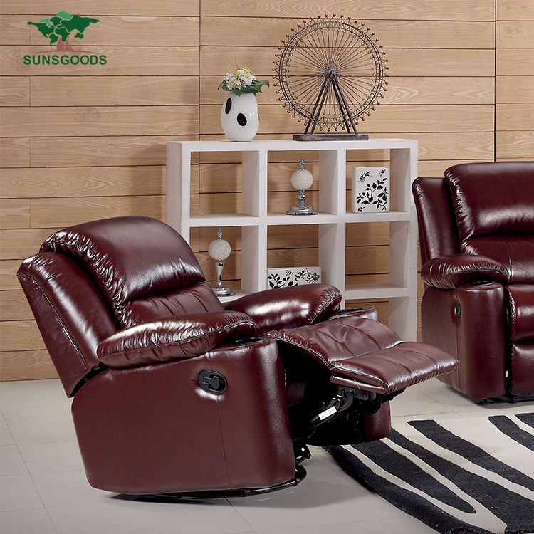 High Quality Recliner 3 2 Seater Sofa Leather Sofas China