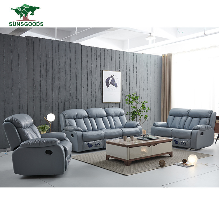 Wholesale Electric Recliner Fabric Sofa Set 1 2 3 Seater, Living Room Fabric Latest Design Sofa Set, Home Sofa Sets In Fabric