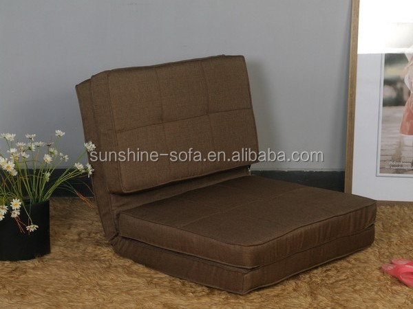 Factory direct sale multifunction Linen Cheap couch futon adjustable  Floor Sofa Cum Bed Single Floor Cama Sofa Bed