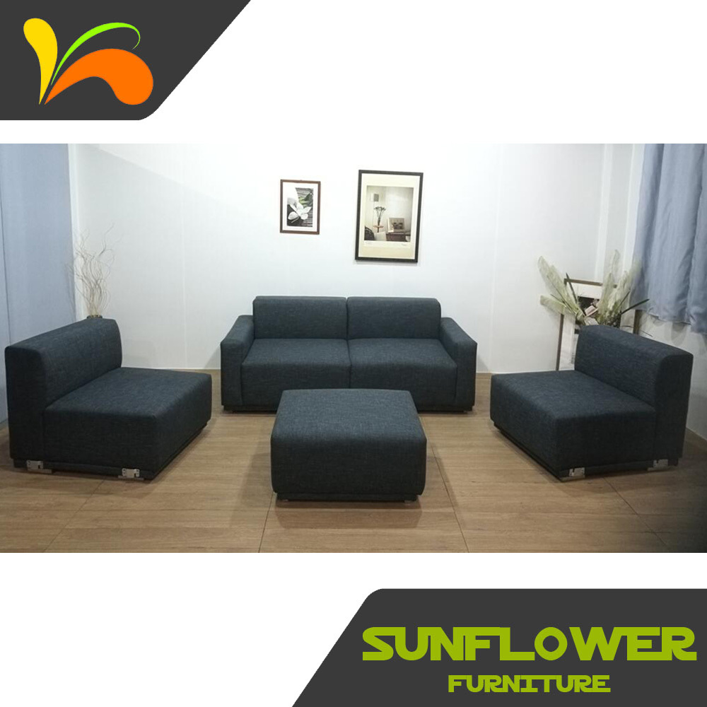 Living Room Furniture Free Combination Sofa Set Hotel Furniture Functional Modern Design High Quality Sectional Fabric Sofa