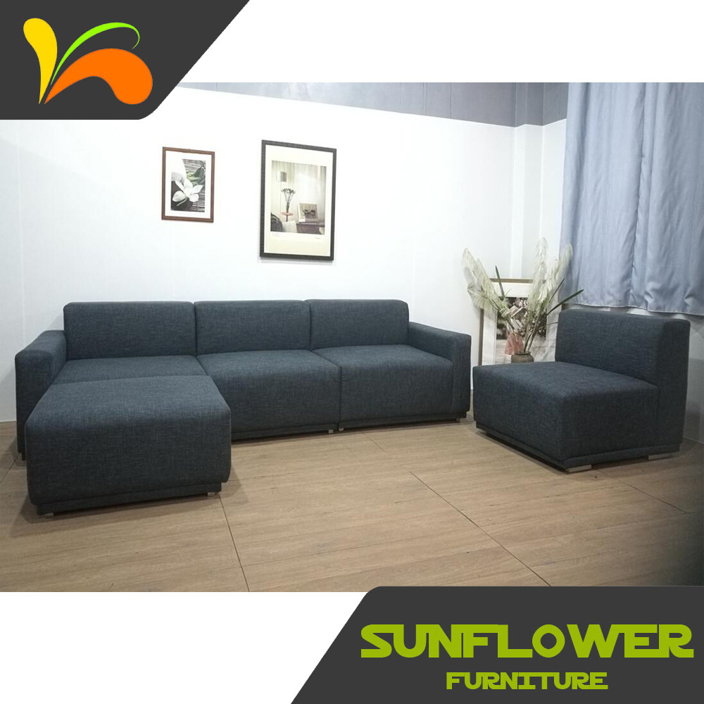 Living Room Furniture Free Combination Sofa Set Hotel Furniture Functional Modern Design High Quality Sectional Fabric Sofa