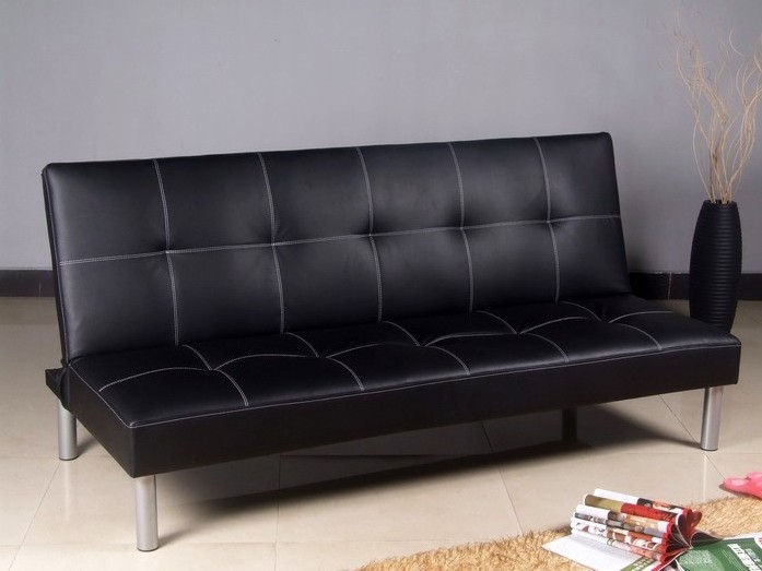 Home Furniture Simple Futon Fabric Sofa Bed Chinese Factory Hot Sale Cheap Price Click Clack Couch Sofa Cum Bed Designs