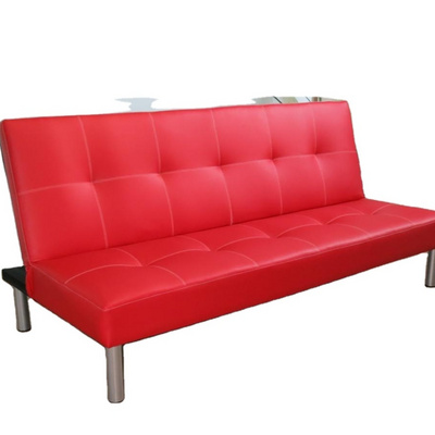 Home Furniture Simple Futon Fabric Sofa Bed Chinese Factory Hot Sale Cheap Price Click Clack Couch Sofa Cum Bed Designs