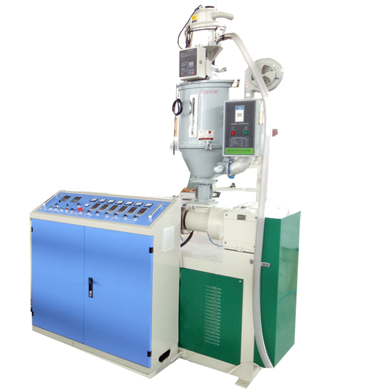 Spiral medical electrical hose machine corrugated pipe making machine in plastic extruder