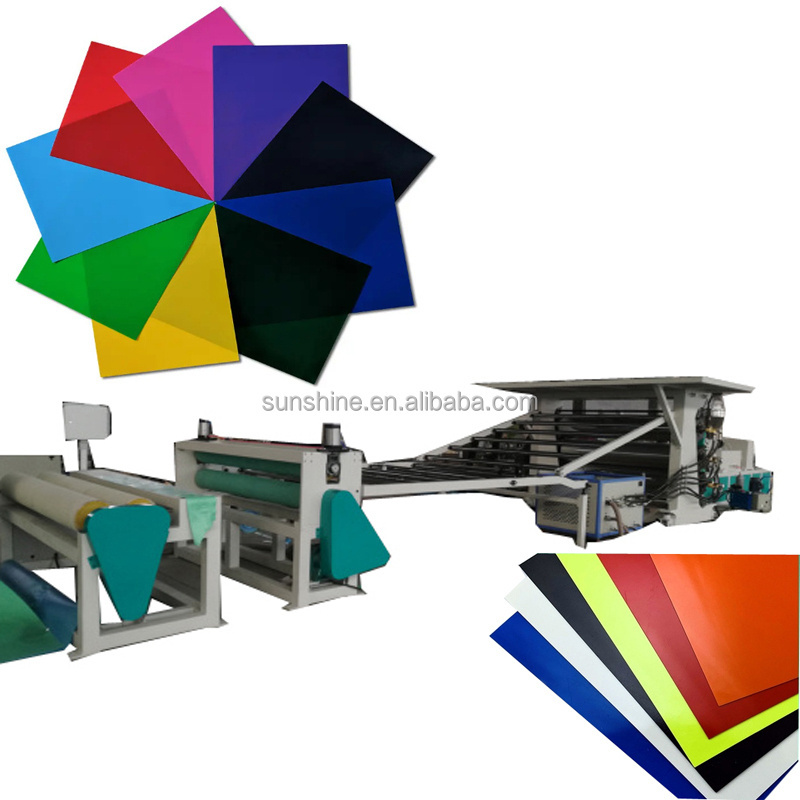 ABS PC Plastic Sheet Making Machine for Luggage Travel Bags Packaging