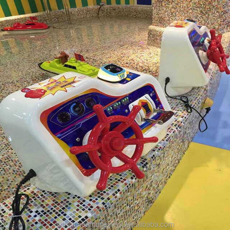 elctronic motor boat for kids water amusement park equipment/ toy