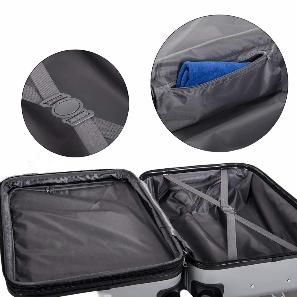 Luggage Set 3 Piece Set Spinner Luggage Expandable Travel Business Suitcase Set 20 24 28 Inch