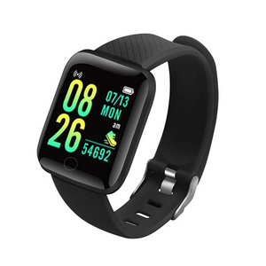 116S 1.44" Smart Watch Men Women BT 5.0 Sports Watch Fitness Tracker Pedometer Heart Rate Monitoring Large battery 90 MAh