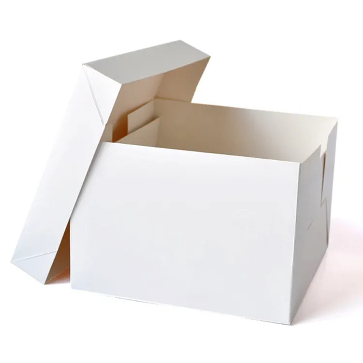 Guest White Cake Boxes with 4 6 8 10 inch Wedding Cake Boxes For Party