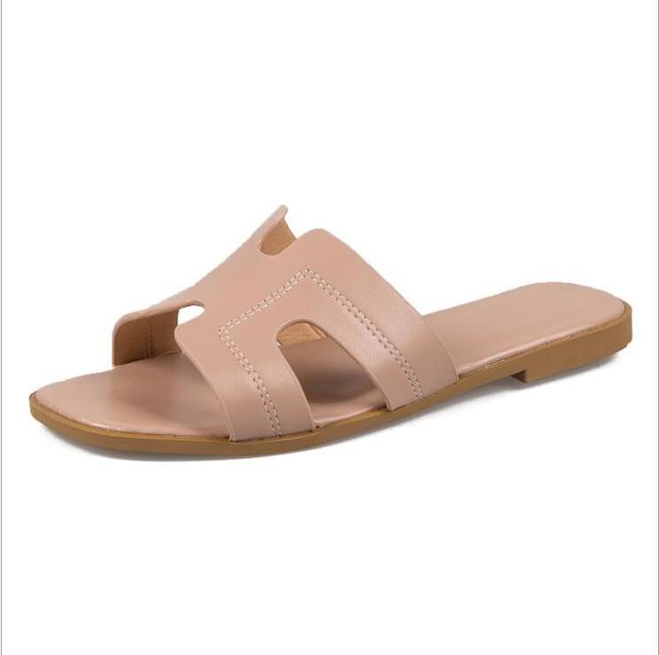 Flat Beach Open Toe Women Slippers