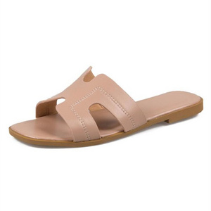 Flat Beach Open Toe Women Slippers