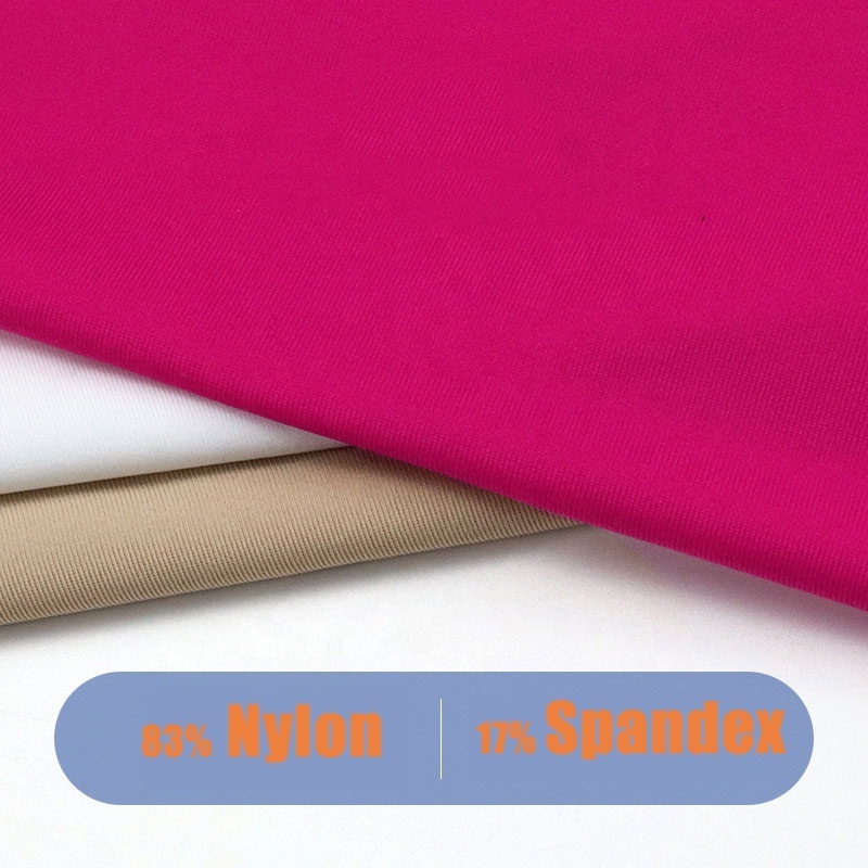 180G Custom 83% Nylon 17% Spandex UPF 50+ 4 Way Stretch matt Polyamide Elastane Swimwear Fabric