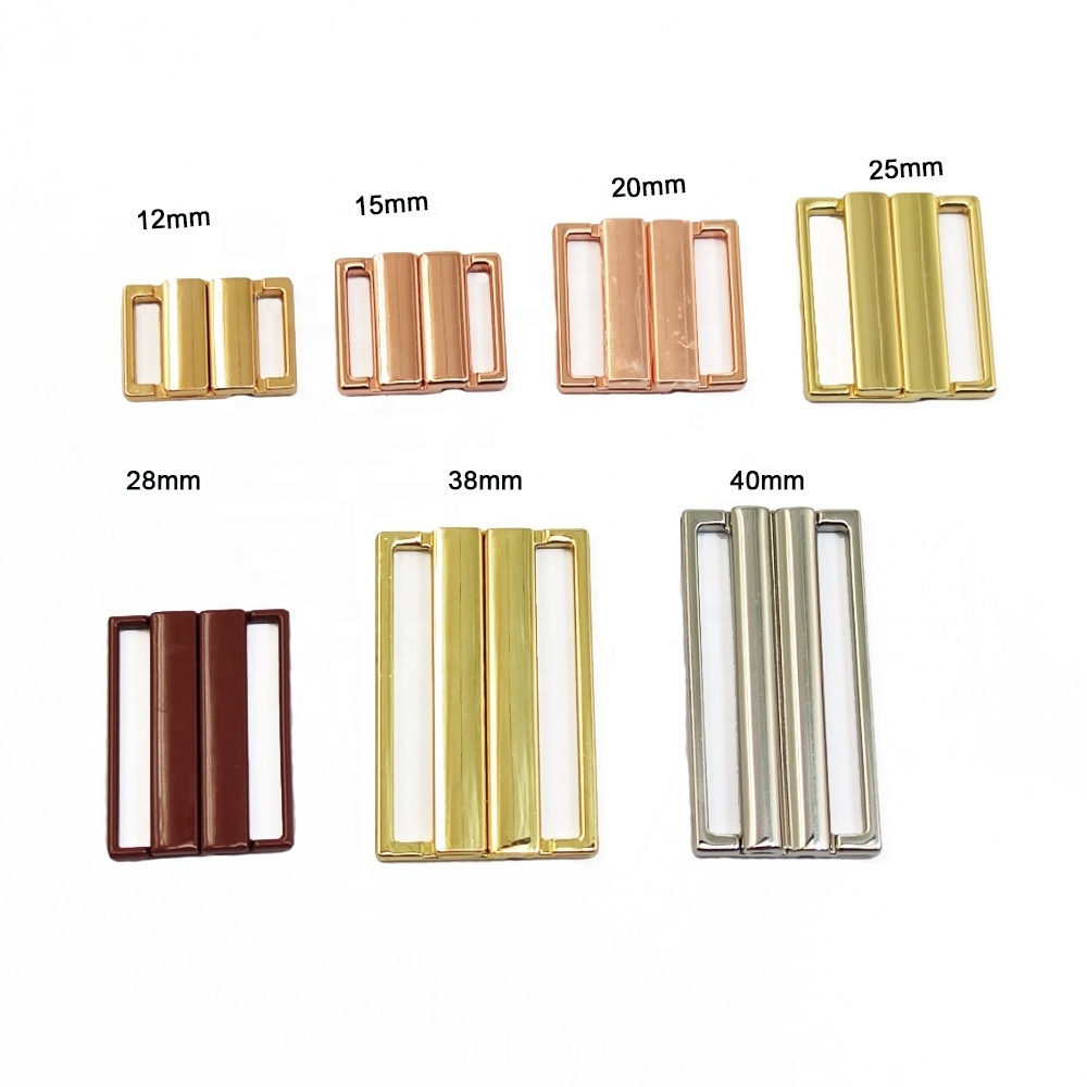 Bra Strap Clasps clips Snap Hooks Swimwear Bikini Lingerie Buckle