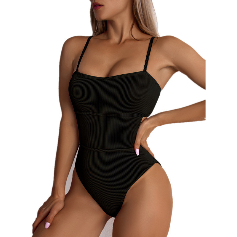 2023 Women's Swimsuit Wrinkle Sexy Swimwear Plus Size Swimwear Beachwear One Piece Swimsuit Bikini Swimwear