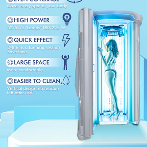 Solarium machine lying lay down tanning bed at home booth/automatic spray tanning with Germany quality