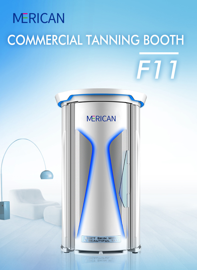 Solarium machine lying lay down tanning bed at home booth/automatic spray tanning with Germany quality