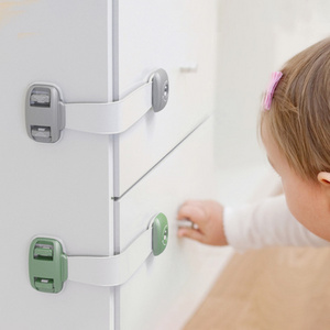 Child Baby Safety ABS Child Lock Infant Security Door Stopper Castle Drawer Cabinet Toilet Refrigerator Safety Lock