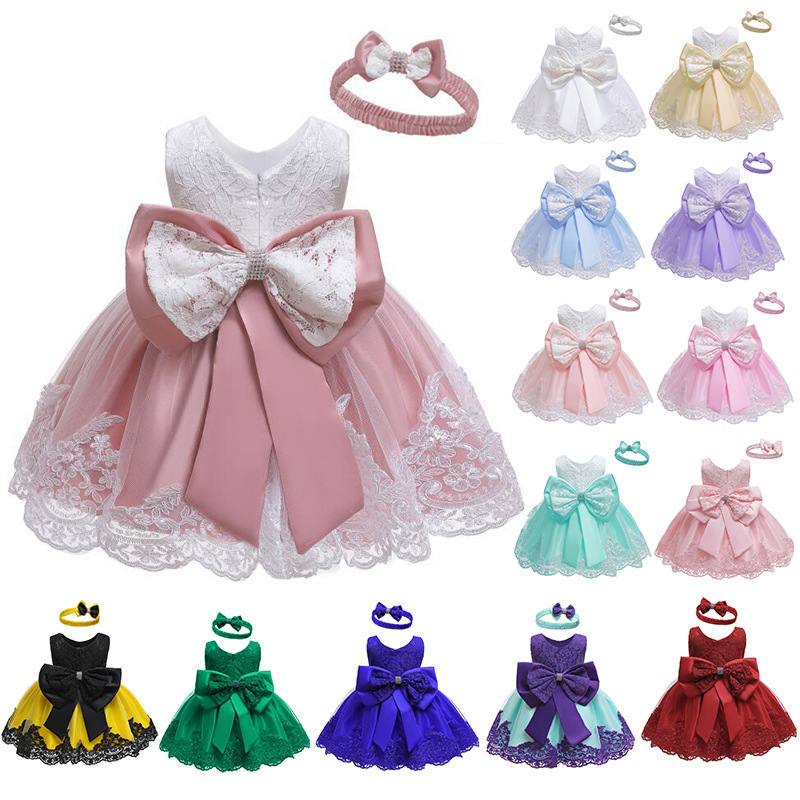 Dresses For Baby first 1st Year Birthday New Baby Girls Dress Newborn Princess Easter Carnival Costume Infant Party Dress