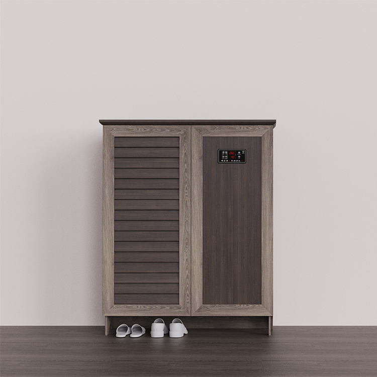 Living Room Cabinet Smart Drying Modern Shoe Storage Cabinet Space Saving Shoe Rack Wooden Shoe Rack Cabinet