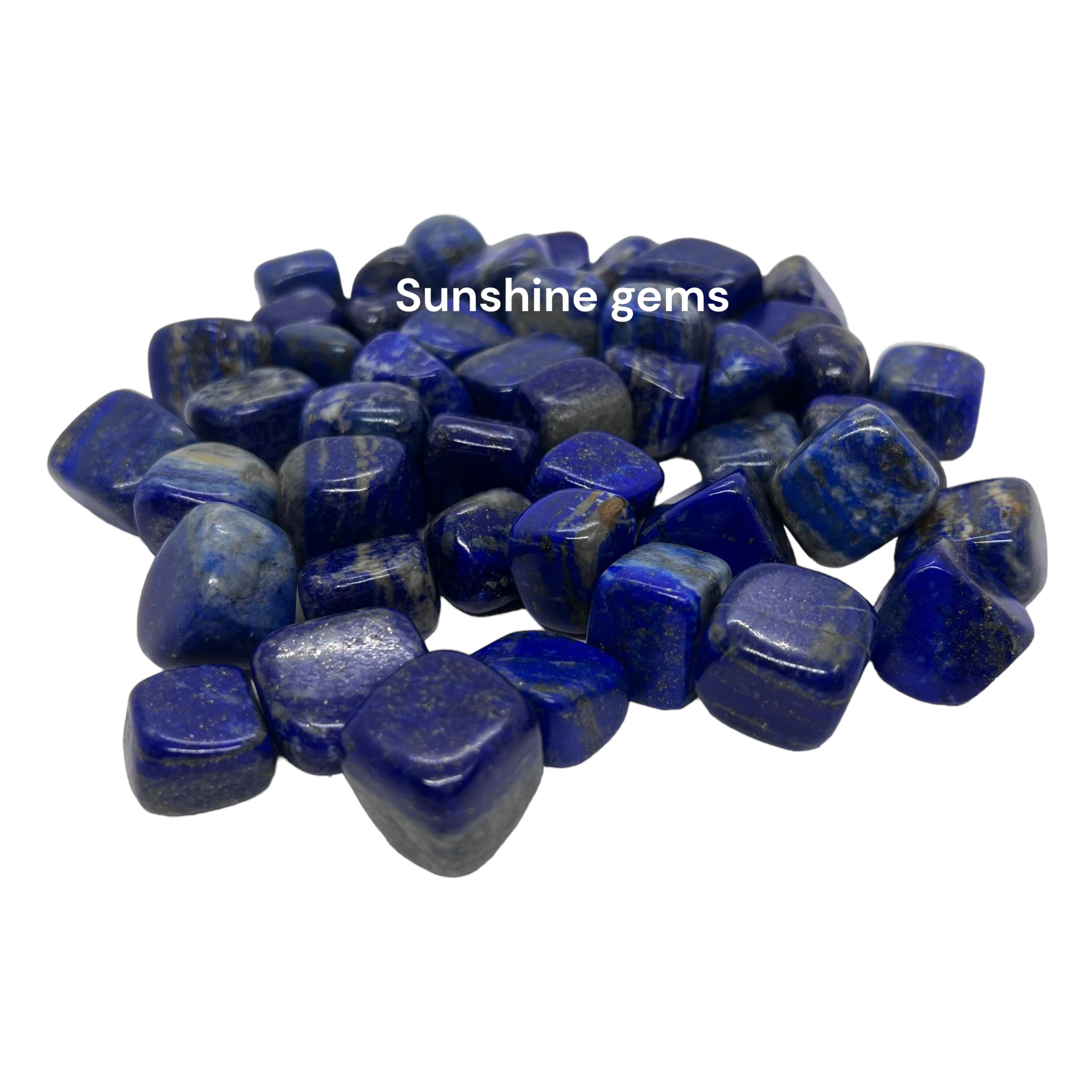 High Quality Lapis Lazuli Crystal Tumble Gemstone for Decoration Wholesale Buy Online From Sunshine Gems Bulk Gemstone Tumble