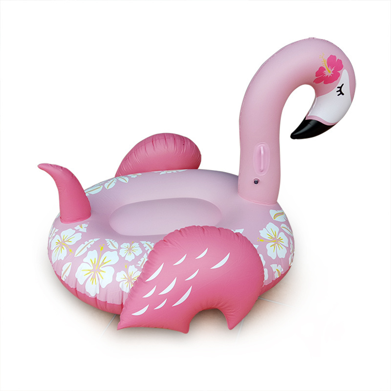 Summer Outdoor Ride-on Animal Raft Inflatable Flamingo Pool Float Swimming Pool Toys