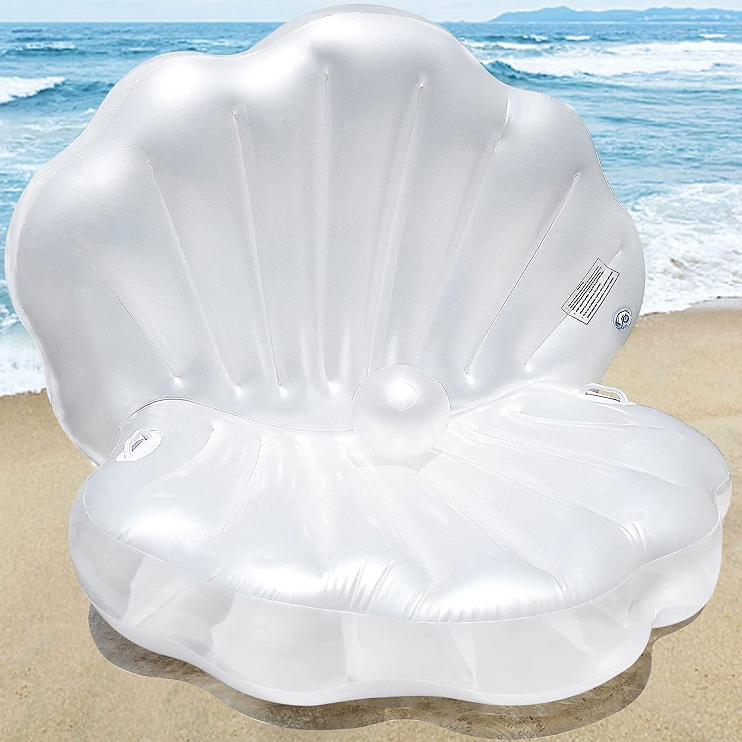 High quality pvc inflatable seashell pool float