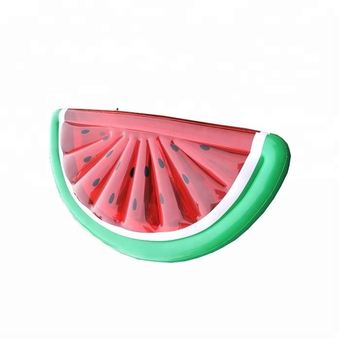 Swimming Pool Toy  Inflatable Watermelon Fruit Swimming Pool Float Lounger Raft for Summer Fun