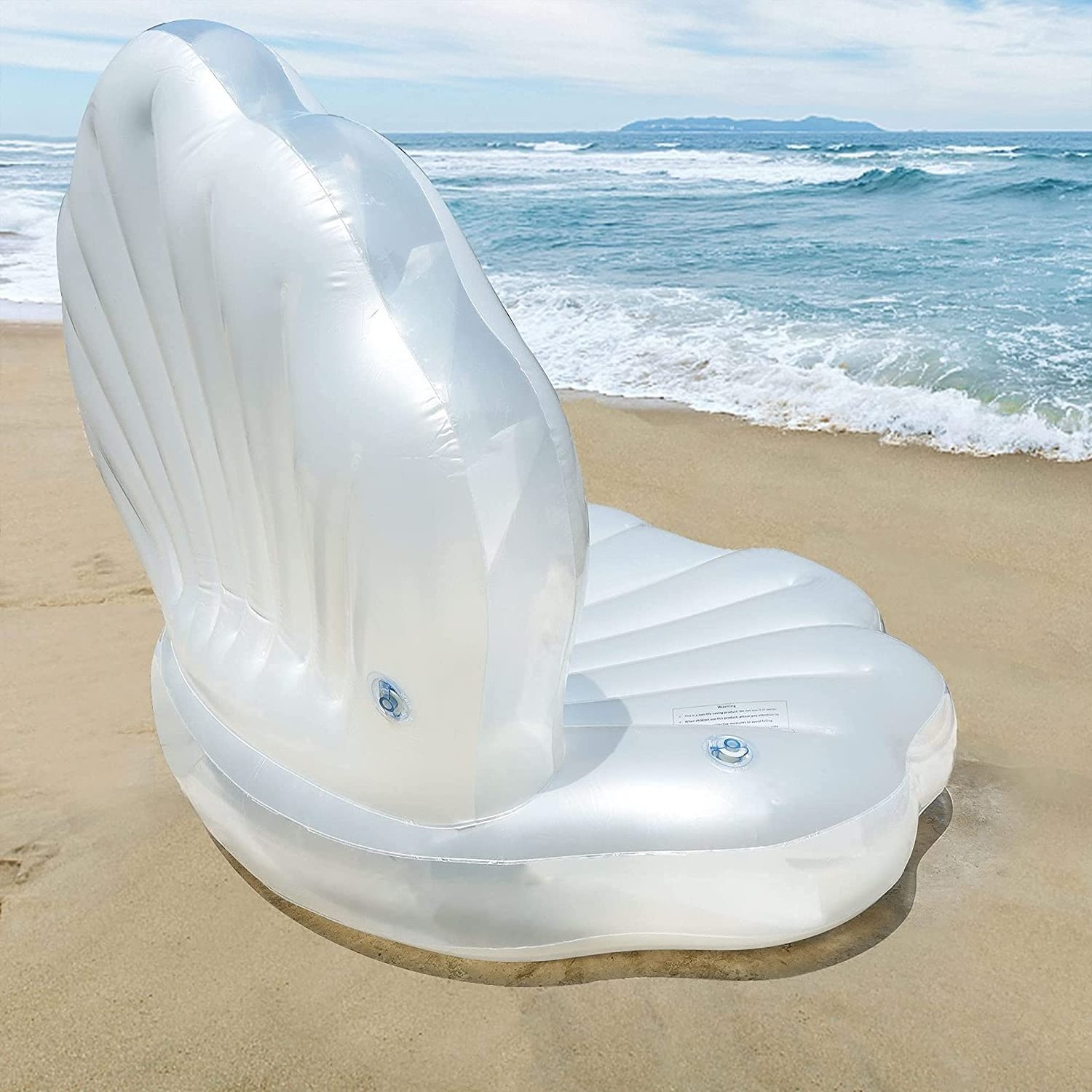 High quality pvc inflatable seashell pool float