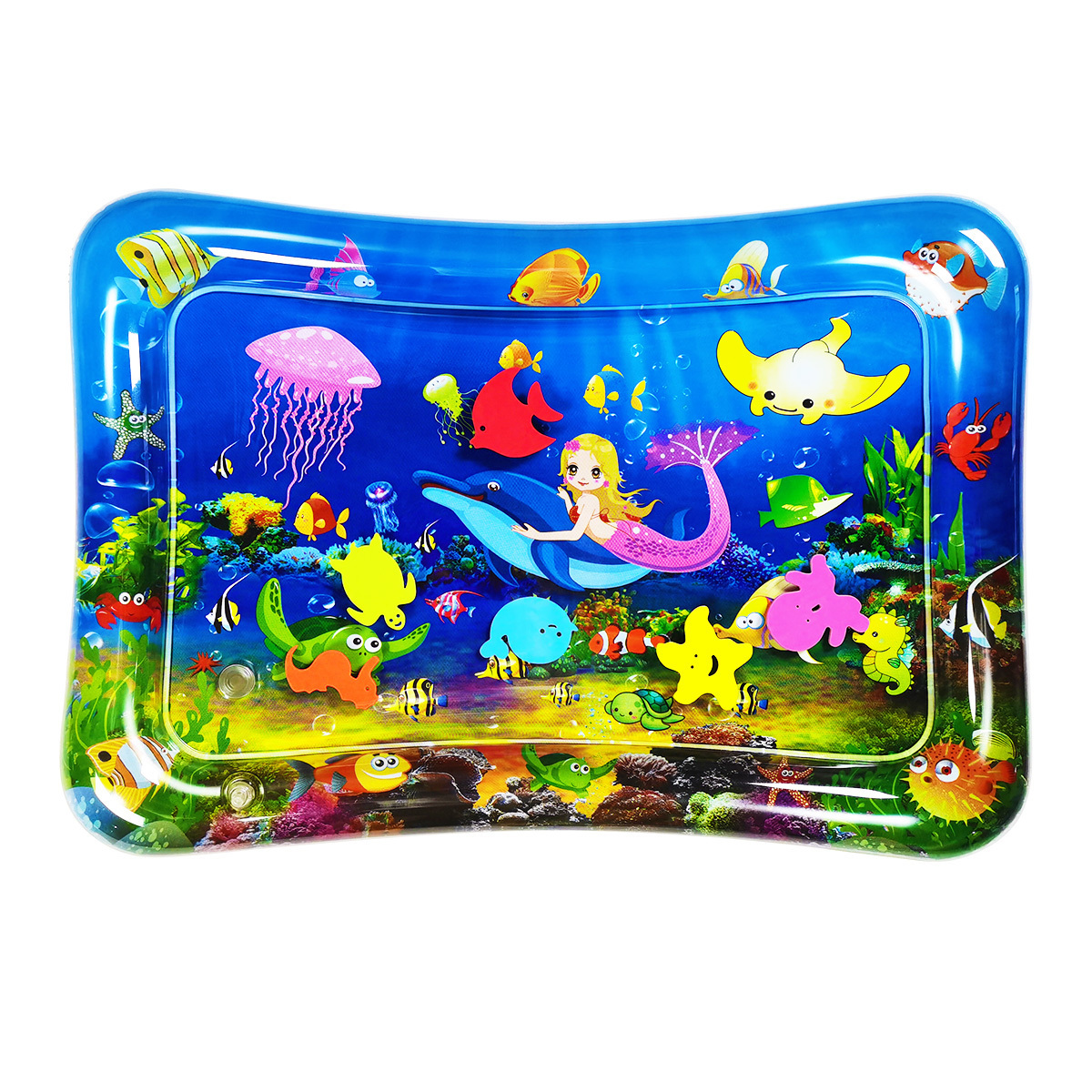 Factory wholesale  Baby inflatable water play mat kids&baby tummy time play mat for sale water play equipment