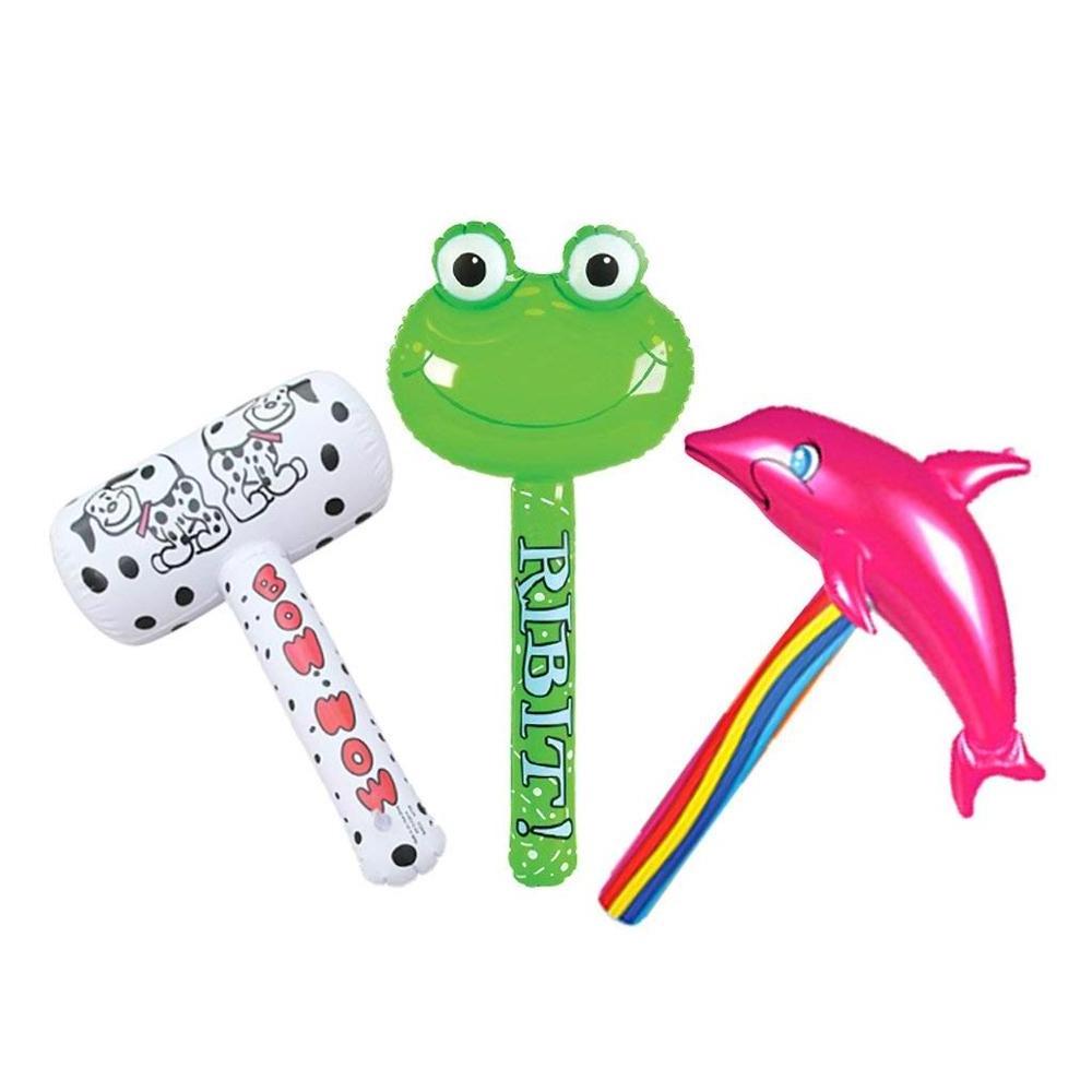 Custom Promotional Inflatable Mallet Big Inflatable Bopper Hammer Stick Toy Hammer Toys for kids