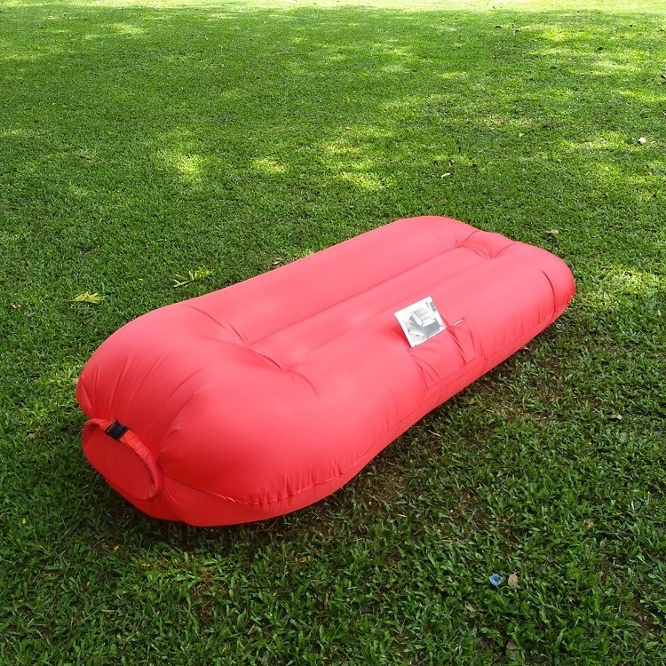 Factory Wholesale Various Colors Inflatable Air Sofa Bed Camping portable inflatable sofa