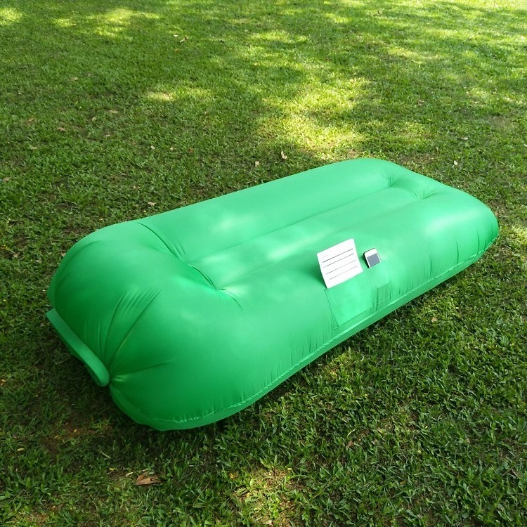 Factory Wholesale Various Colors Inflatable Air Sofa Bed Camping portable inflatable sofa