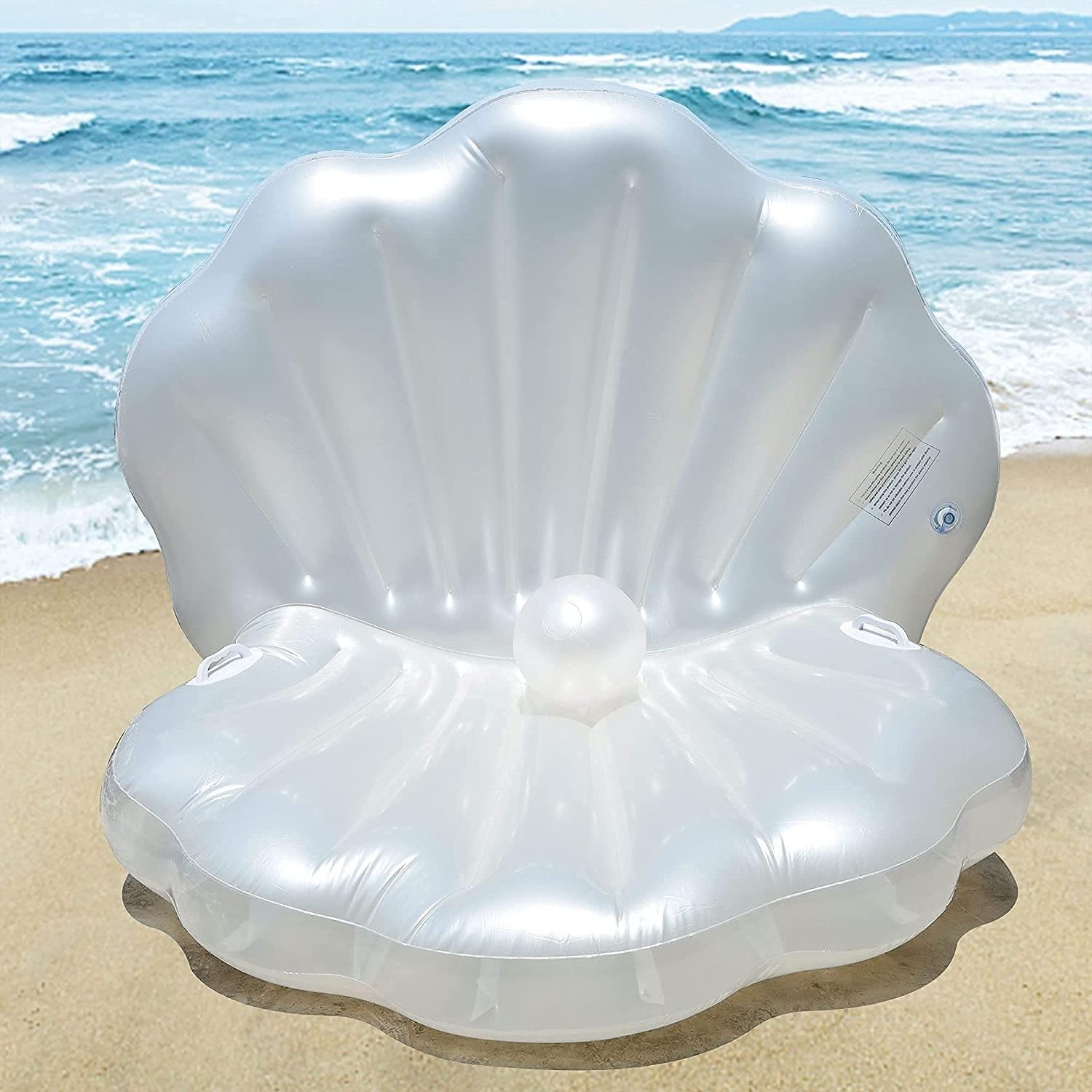 High quality pvc inflatable seashell pool float