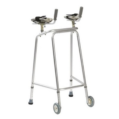 WA219 Walker With Forearm Platform Aluminum Walker For Elderly Forearm Walking Frame with Castors