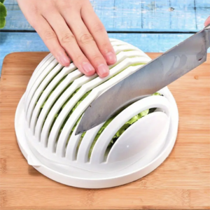 Hot Selling Kitchen Slicer Vegetable Cutter Fruit Chopper Machine Quick Salad Cutter Bowl