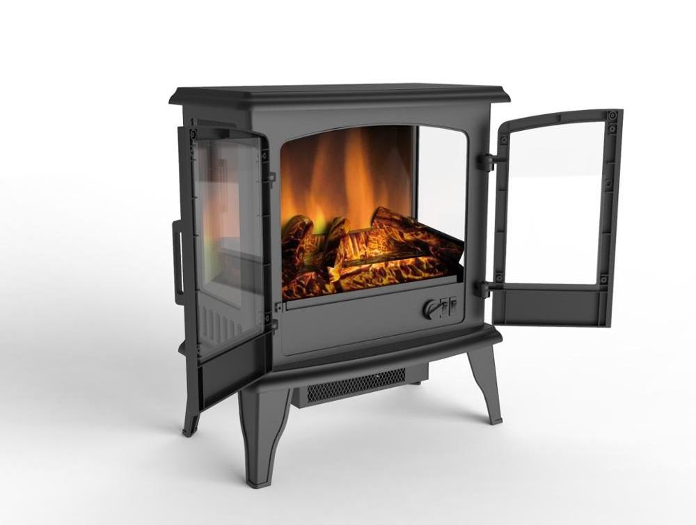 Freestanding mini portable electric fireplace no heat stove