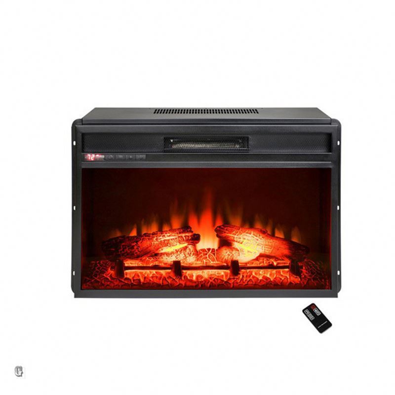 26''/28'' spectacular inserts decorative electric fireplace with remote and timer fire place insert