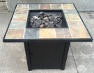 New arrival outdoor 28 inch modern garden furniture BBQ gas fire pit table