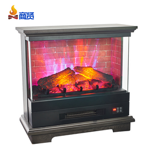 OEM ODM 1400w 120v Stove Indoor Timer Function Freestanding Electric Fireplace