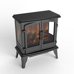 Freestanding mini portable electric fireplace no heat stove