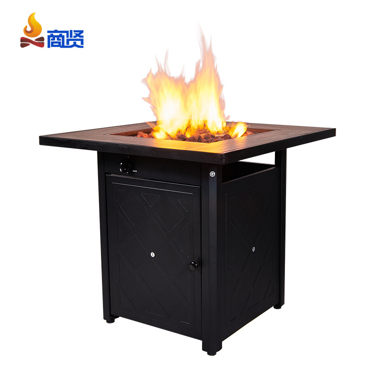 Garden Supplies Gas Fireplace Fire Pit Table Outdoor Fire Place