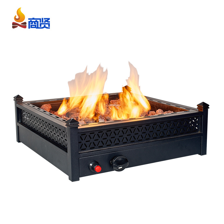 outdoor 28 inch modern garden furniture gas fire pit table