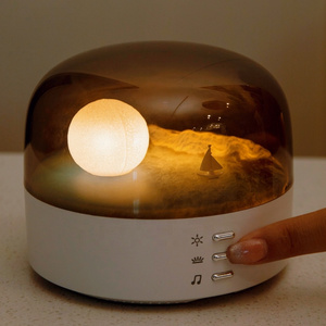 Moon LED Table Lamp - LED Night Light for Home Decoration, Study, Office, and Living Room