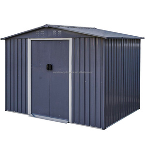 New model custom outdoor storage shed high quality metal sheds steel coal storage shed