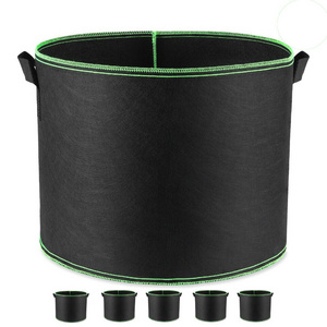 30 Gallon High Quality Growing Fabric Pot Indoor Outdoor Hydroponic Grow Bag Garden Pot for Planting Vegetable Flower